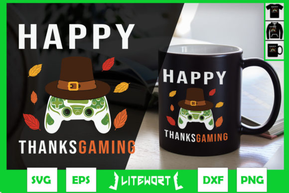 A Festive Gamer’s SVG: The Thanksgiving Controller Graphics
