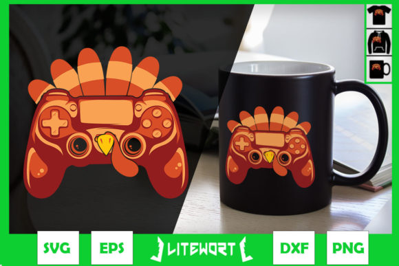 Beyond the Game: The Gamer Thanksgiving Turkey Controller Graphics
