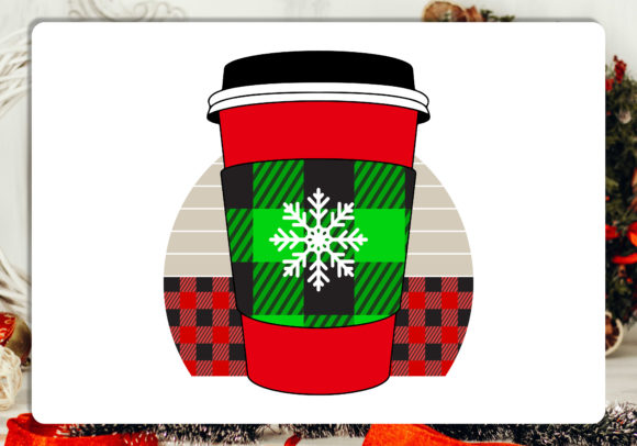 Christmas Coffee Graphics: A Designer's Take on Seasonal Craft Assets
