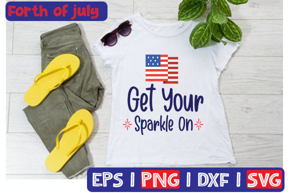 Get Your Sparkle on Typography Graphics for T-Shirt Designs