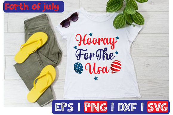 Hooray for the USA: A Versatile Design for Patriotic Products