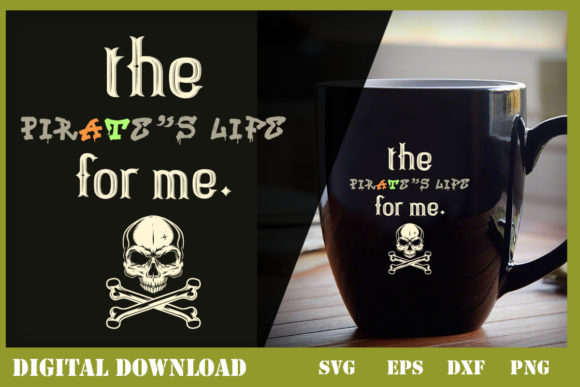 Pirate Quotes Graphics for Packaging & Print Templates