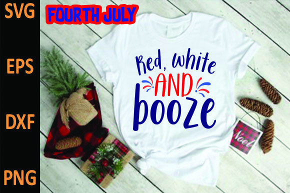 Red, White and Booze Graphics: A Designer's Review for T-Shirt Designs