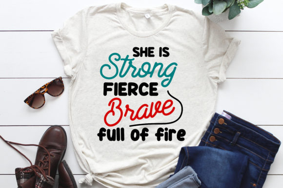 She is Strong: A Versatile Design Asset for Graphic Templates