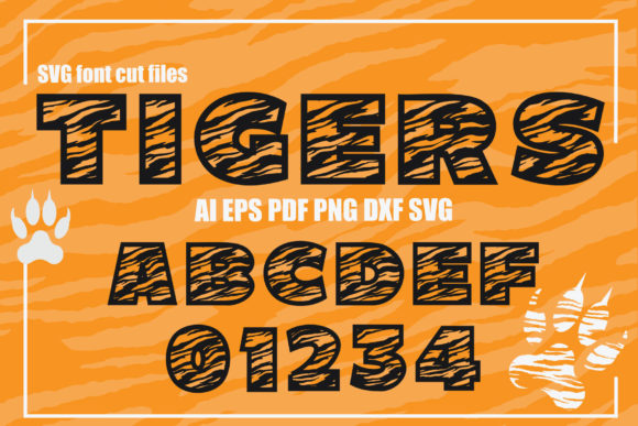 Tigers Font: A Graphic Designer’s Review for Crafts & Small Business Branding